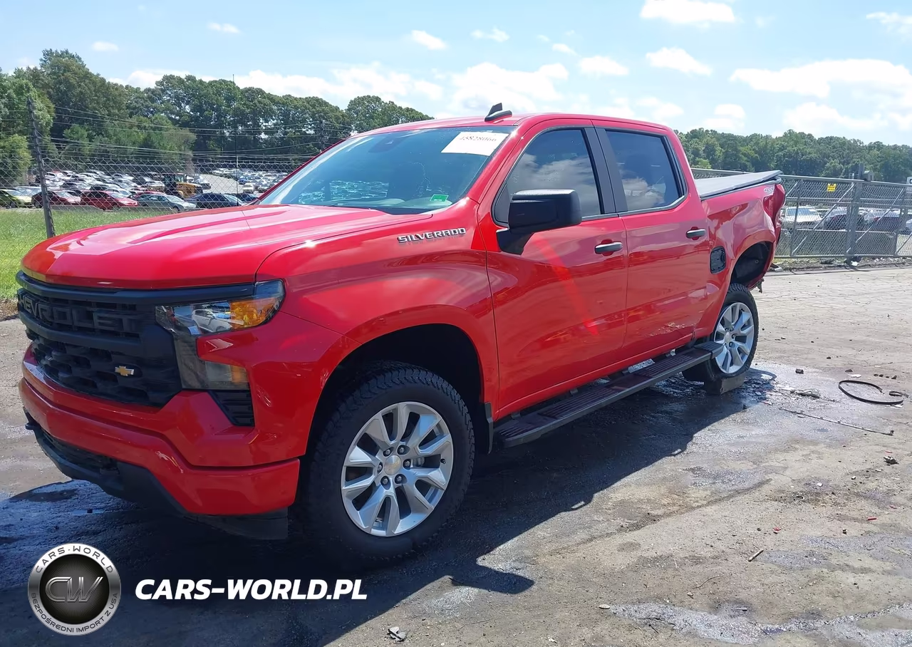 2022 Chevrolet Silverado 1500 4Wd Short Bed Custom VIN:3GCPDBEKXNG596732 - 2