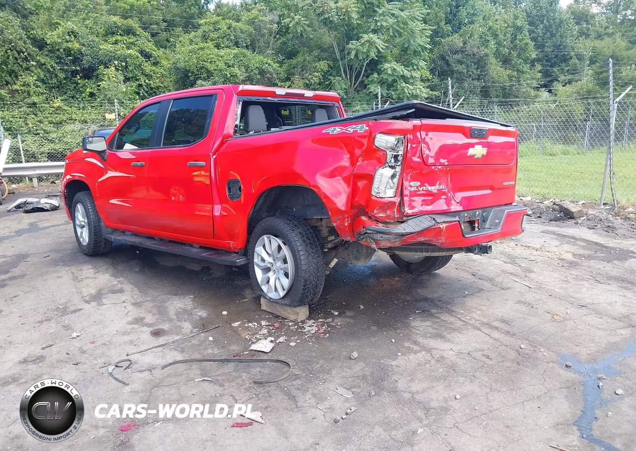 2022 Chevrolet Silverado 1500 4Wd Short Bed Custom VIN:3GCPDBEKXNG596732 - 6