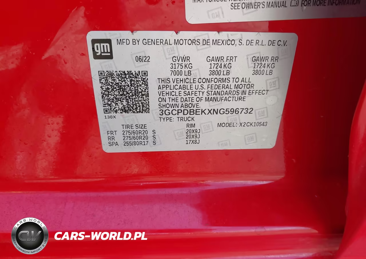 2022 Chevrolet Silverado 1500 4Wd Short Bed Custom VIN:3GCPDBEKXNG596732 - 9