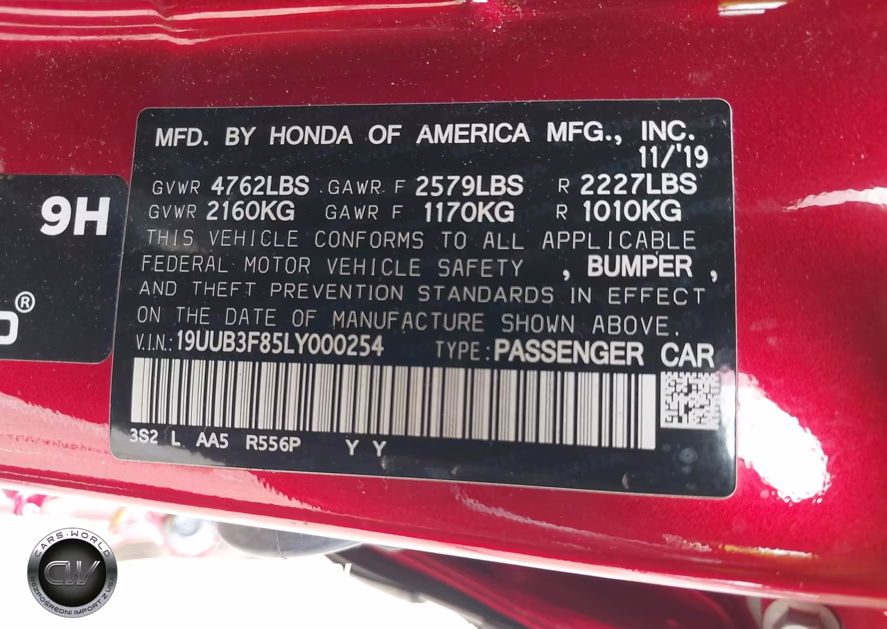 2020 Acura Tlx Advance Package-Pmc Edition VIN:19UUB3F85LY000254 - 9