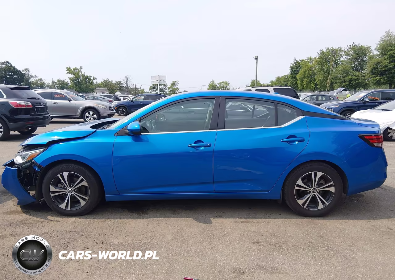 2021 Nissan Sentra Sv Xtronic Cvt VIN:3N1AB8CV9MY254325 - 14