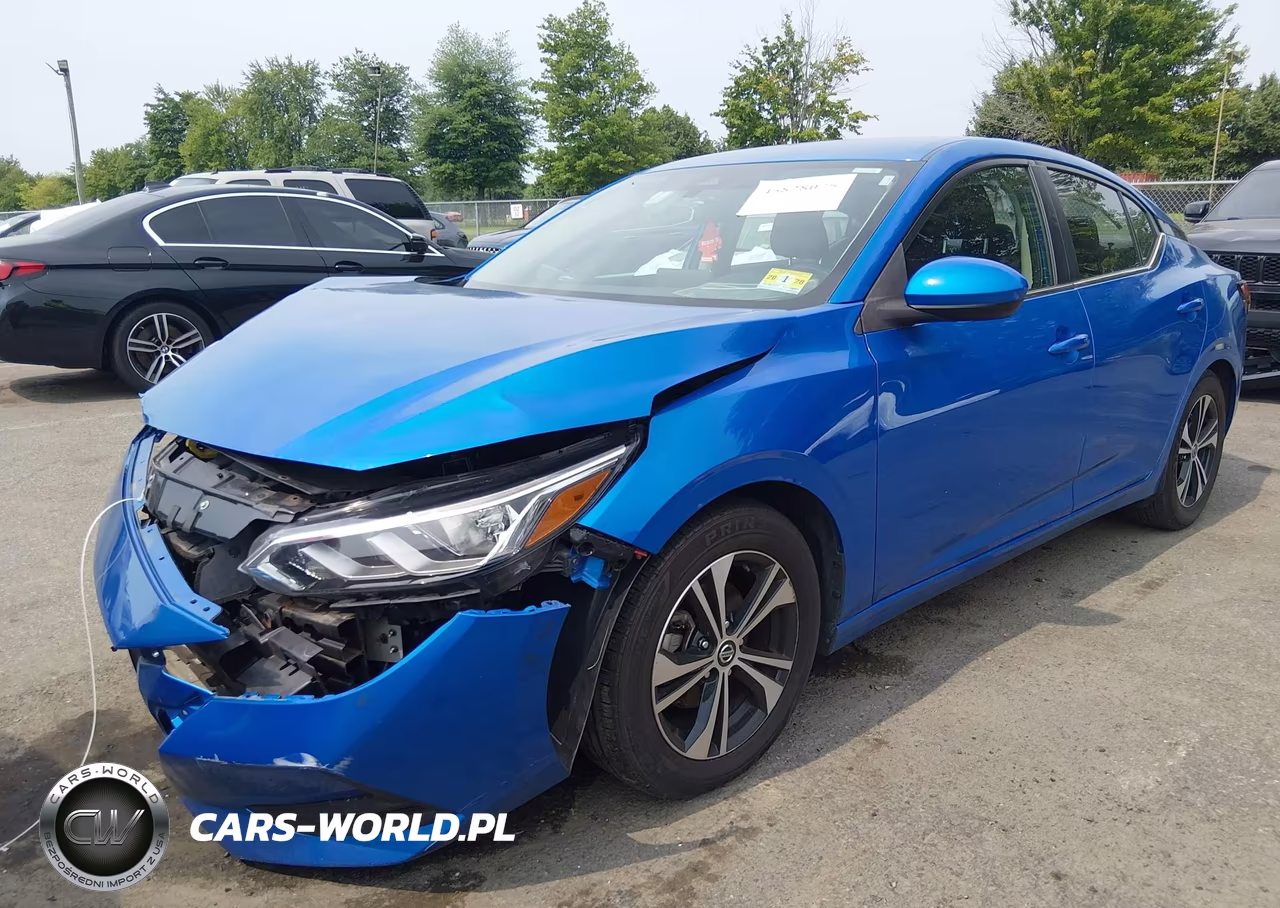 2021 Nissan Sentra Sv Xtronic Cvt VIN:3N1AB8CV9MY254325 - 2