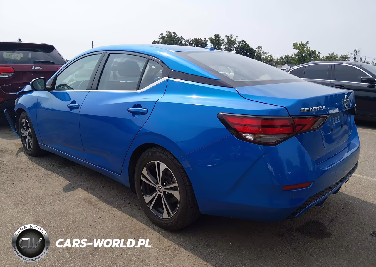 2021 Nissan Sentra Sv Xtronic Cvt VIN:3N1AB8CV9MY254325 - 3