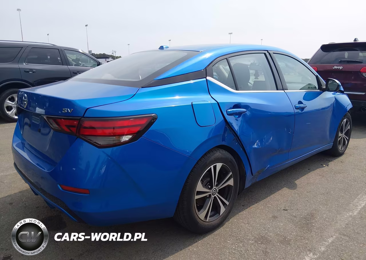 2021 Nissan Sentra Sv Xtronic Cvt VIN:3N1AB8CV9MY254325 - 4