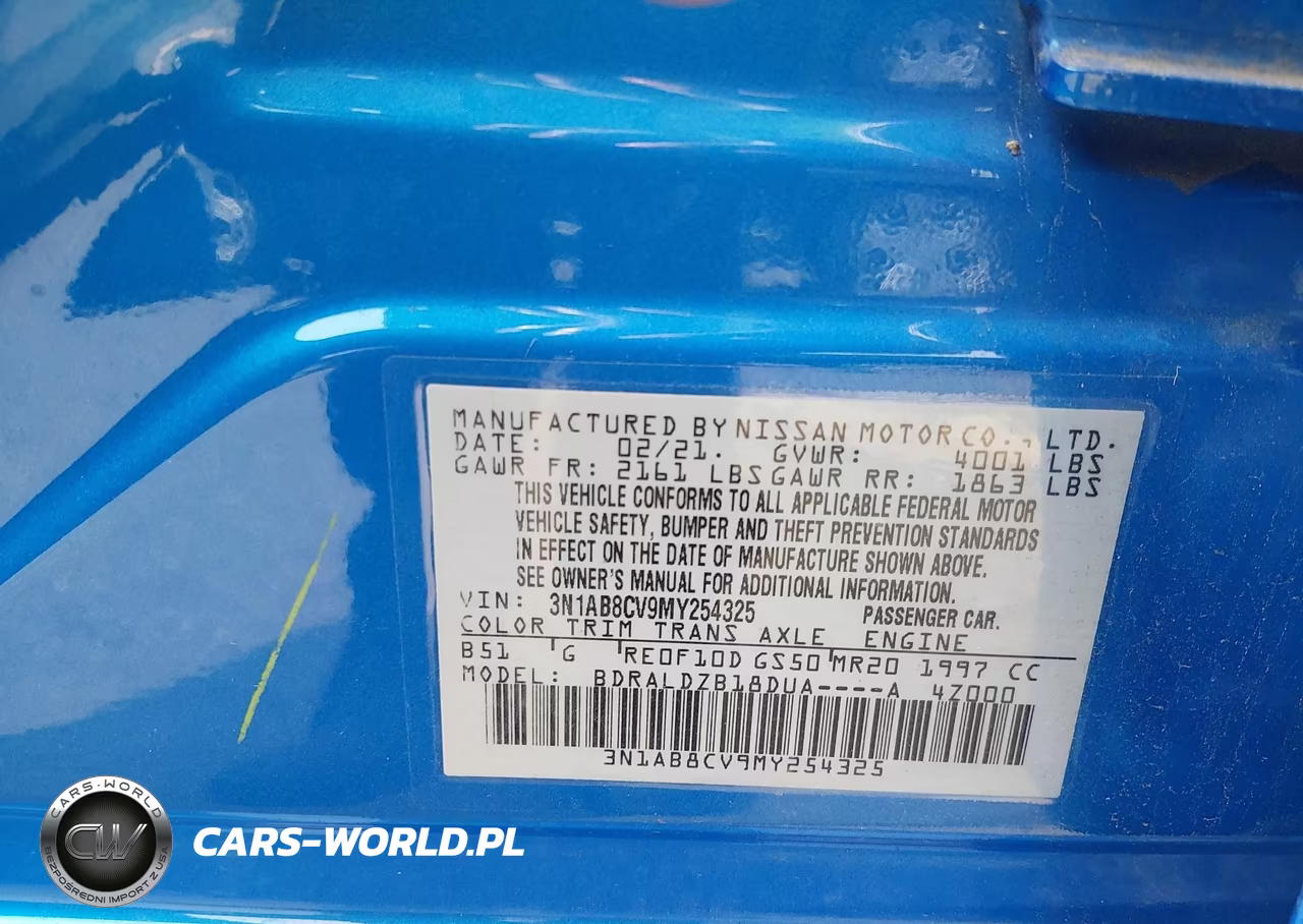 2021 Nissan Sentra Sv Xtronic Cvt VIN:3N1AB8CV9MY254325 - 9