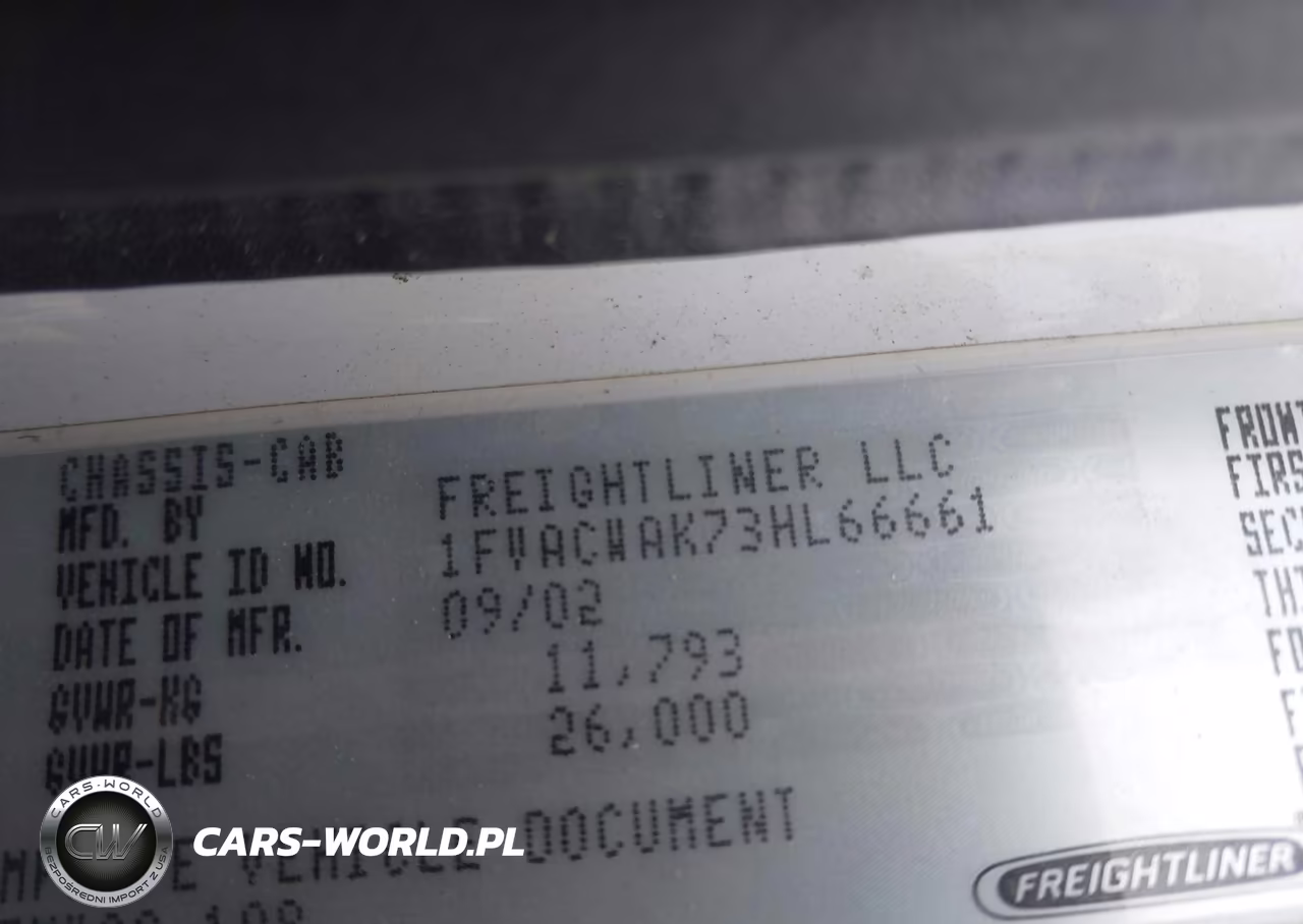 2003 Freightliner M2 106 Medium Duty VIN:1FVACWAK73HL66661 - 8