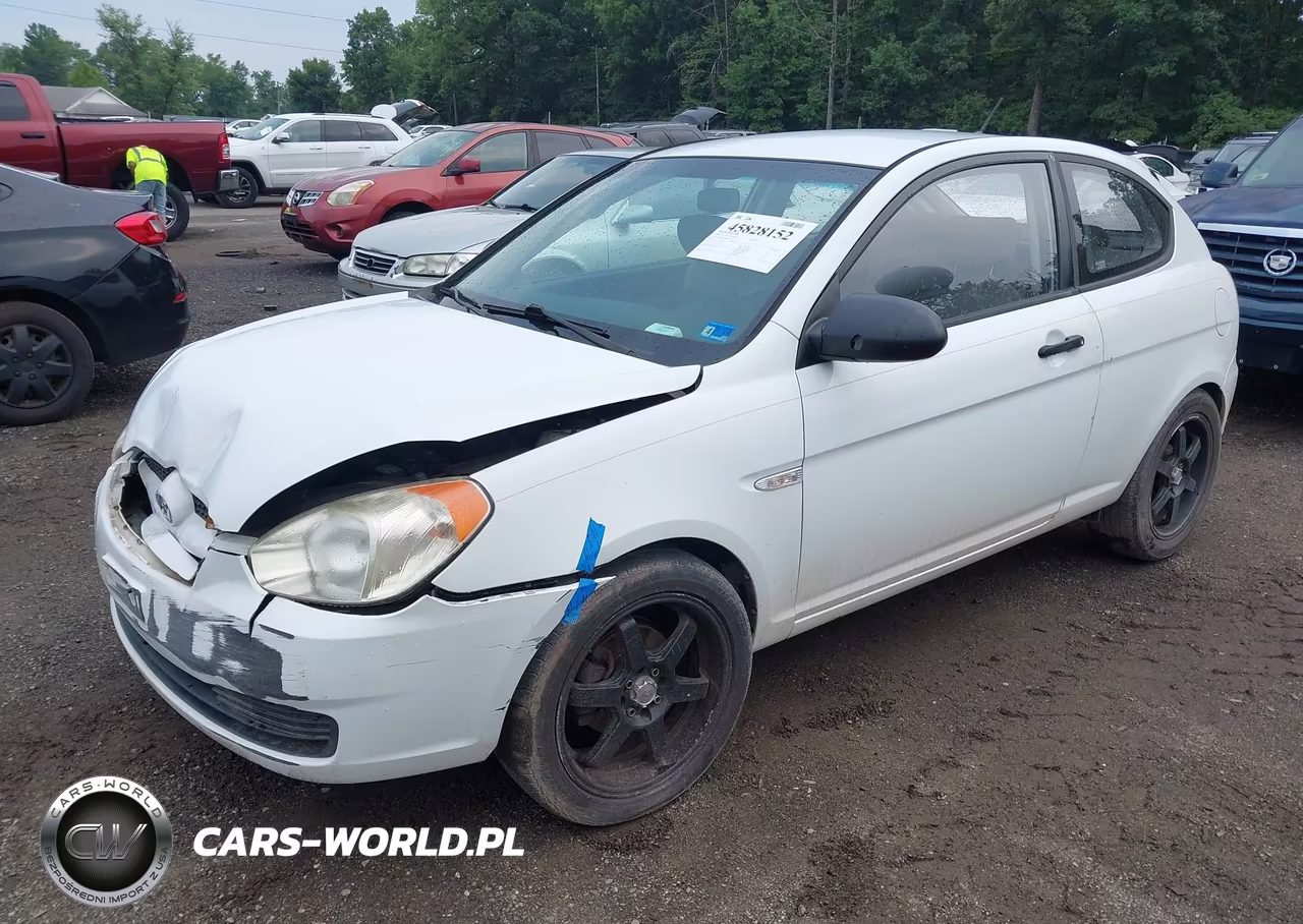 2007 Hyundai Accent Gs VIN:KMHCM36C87U046954 - 2