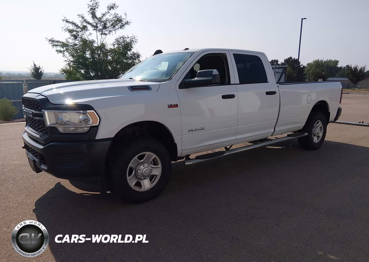 2020 Ram 3500 Tradesman 4X4 8' Box VIN:3C63R3GJ4LG237729 - 2