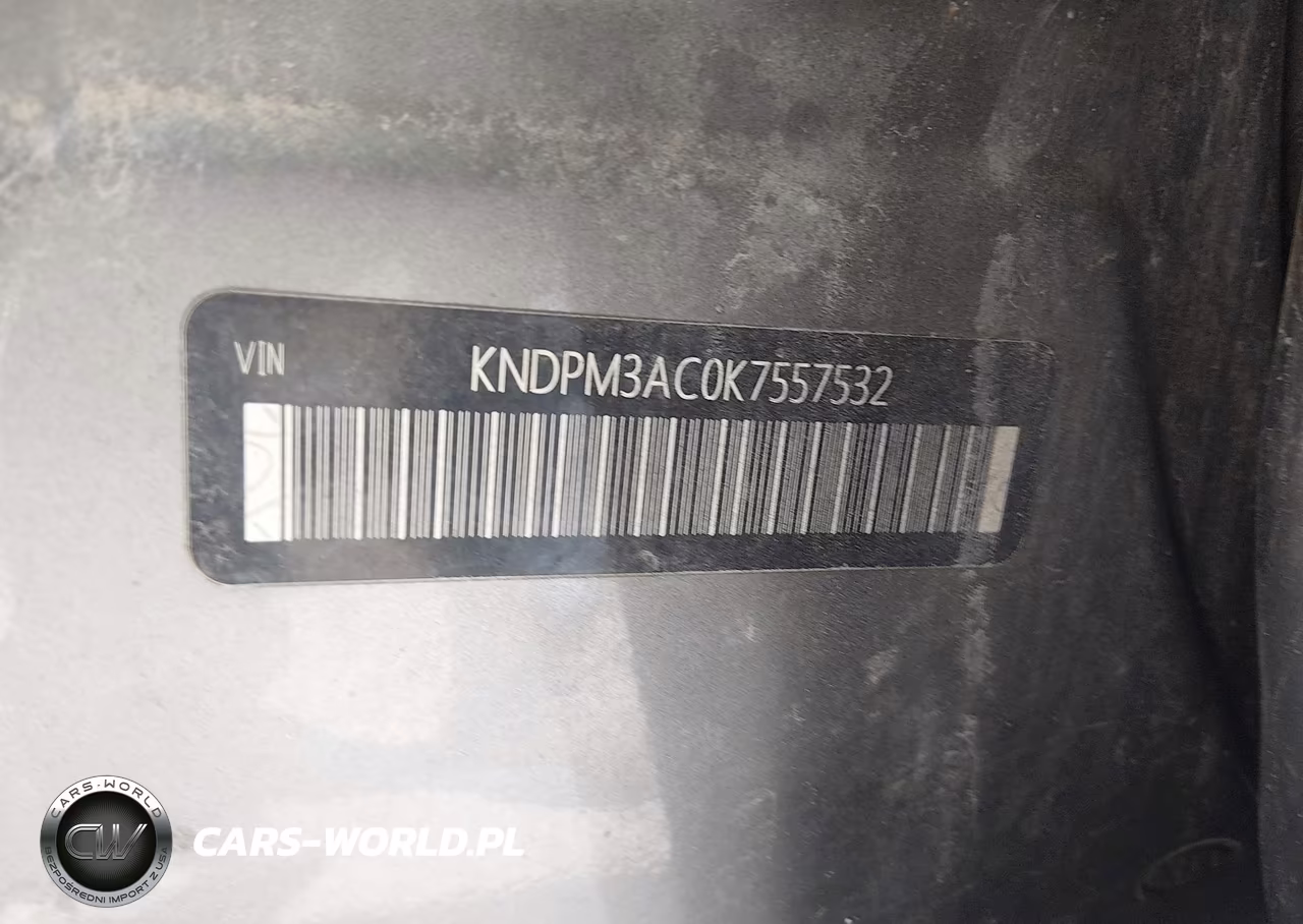 2019 Kia Sportage Lx VIN:KNDPM3AC0K7557532 - 9