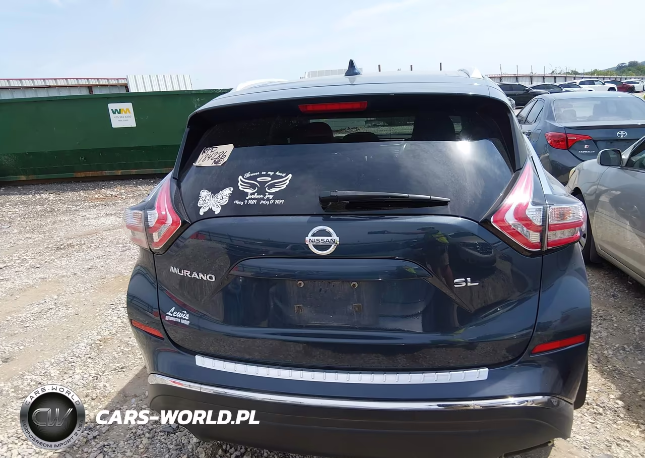 2018 Nissan Murano Sl VIN:5N1AZ2MG0JN184286 - 16