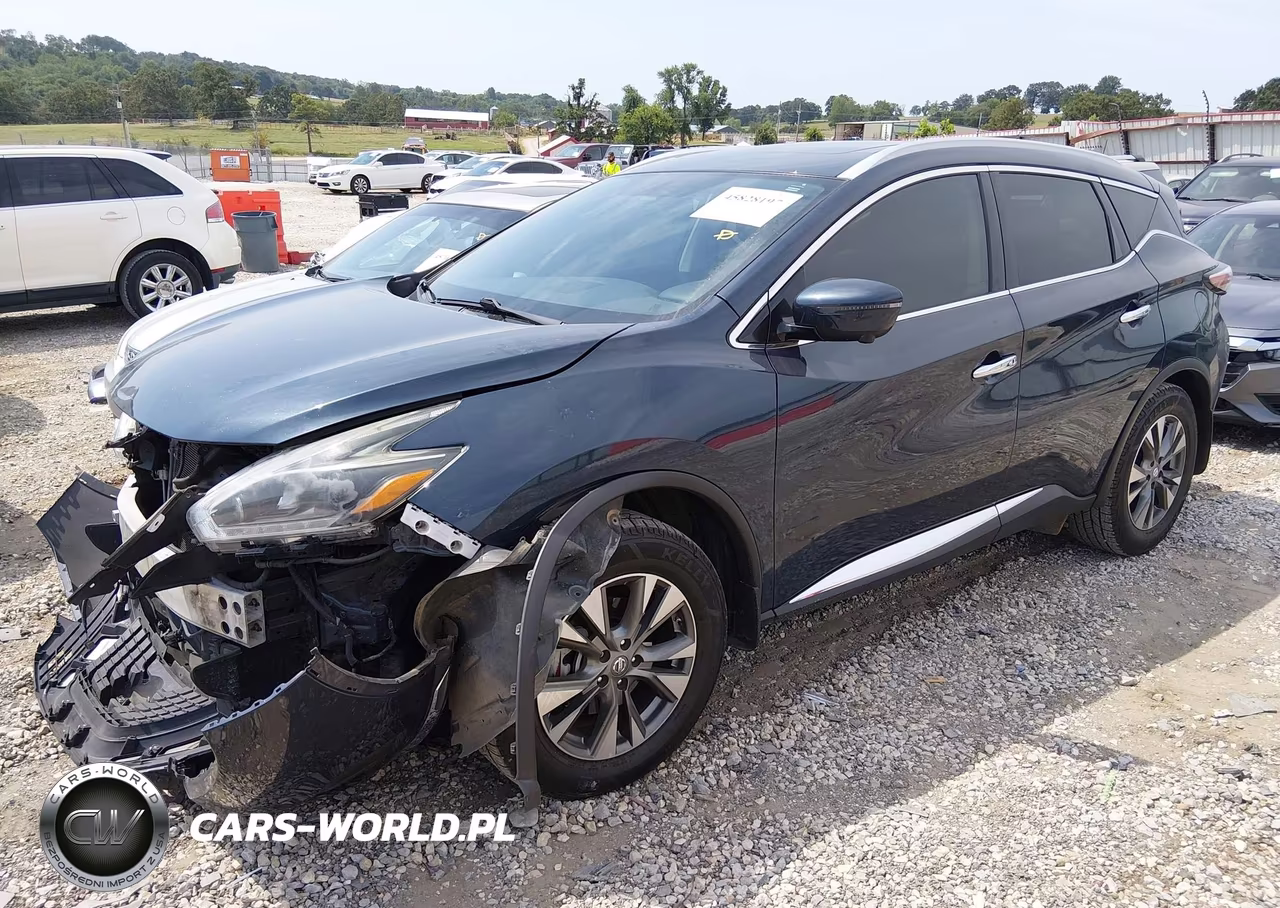 2018 Nissan Murano Sl VIN:5N1AZ2MG0JN184286 - 2