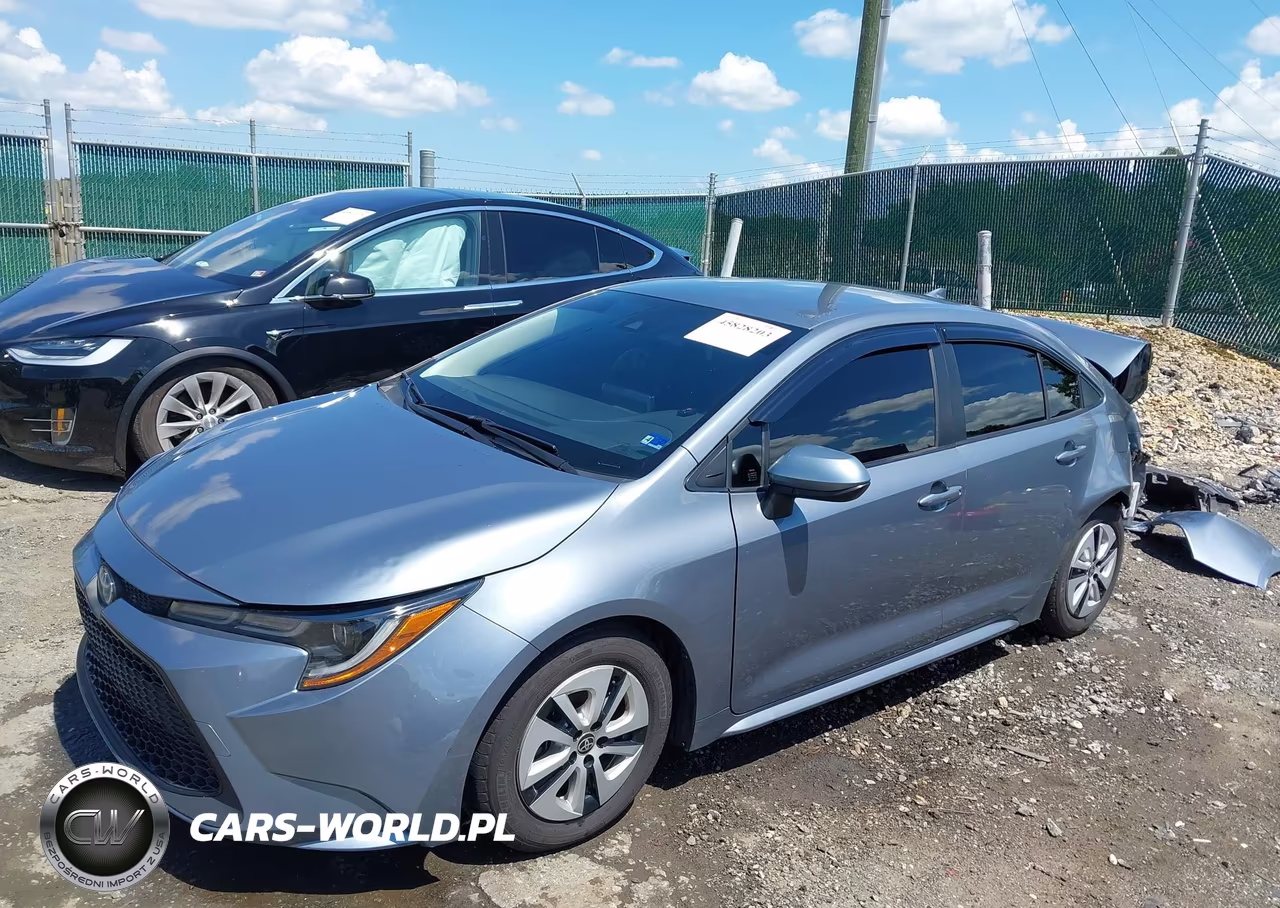 2022 Toyota Corolla Hybrid Le VIN:JTDEAMDE3NJ055124 - 2