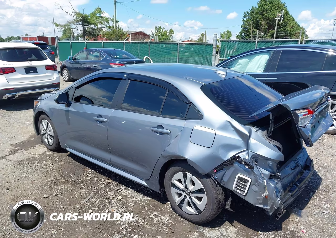 2022 Toyota Corolla Hybrid Le VIN:JTDEAMDE3NJ055124 - 3