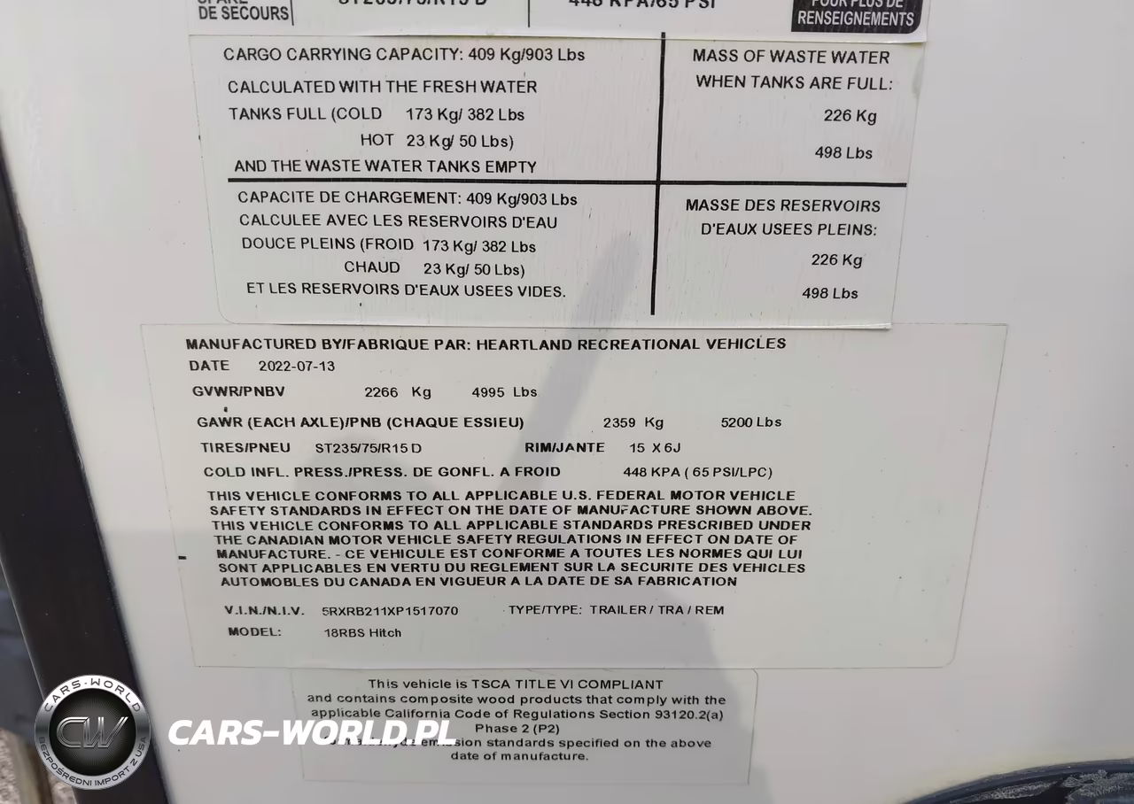 2023 Cruiser Other VIN:5RXRB211XP1517070 - 9
