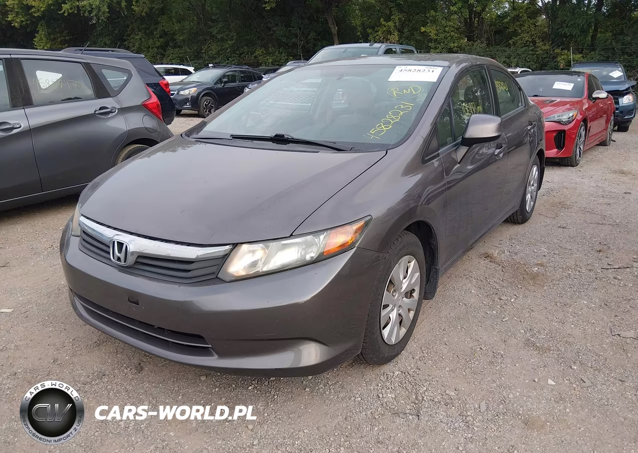 2012 Honda Civic Lx VIN:19XFB2F56CE015178 - 2