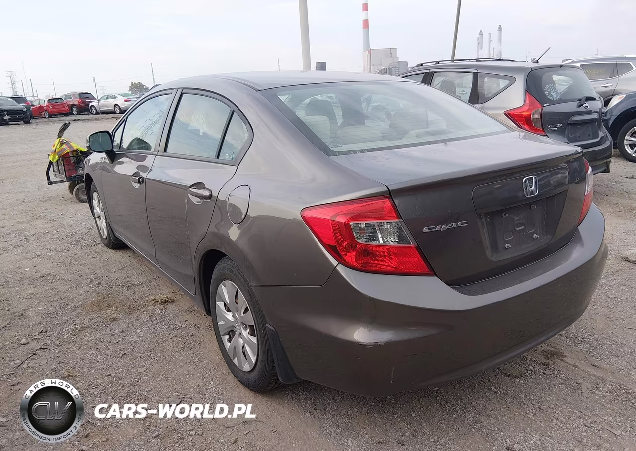 2012 Honda Civic Lx VIN:19XFB2F56CE015178 - 3