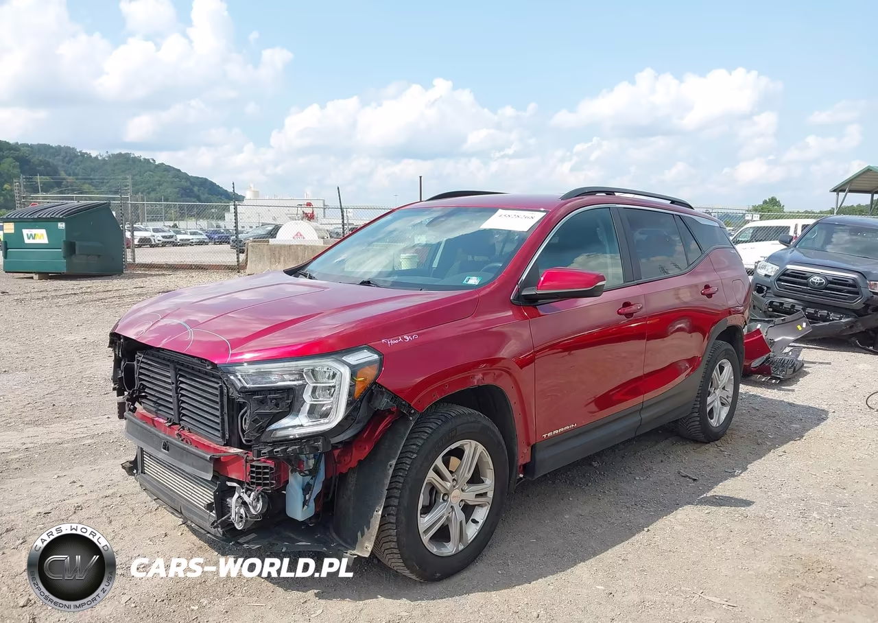 2022 GMC Terrain Awd Sle VIN:3GKALTEV9NL146199 - 2