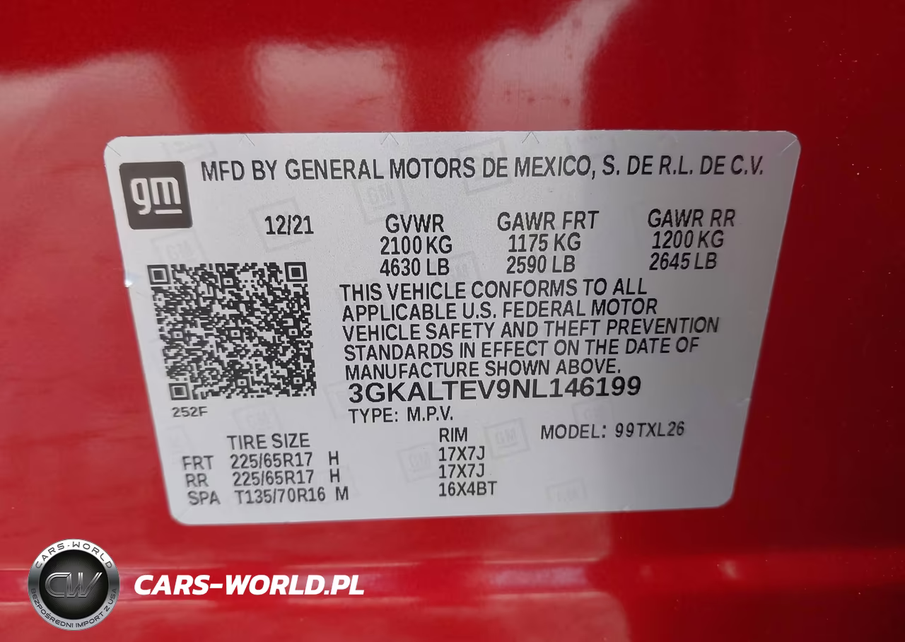 2022 GMC Terrain Awd Sle VIN:3GKALTEV9NL146199 - 9