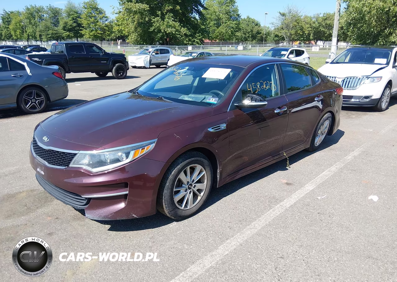 2017 Kia Optima Lx VIN:5XXGT4L37HG156839 - 2