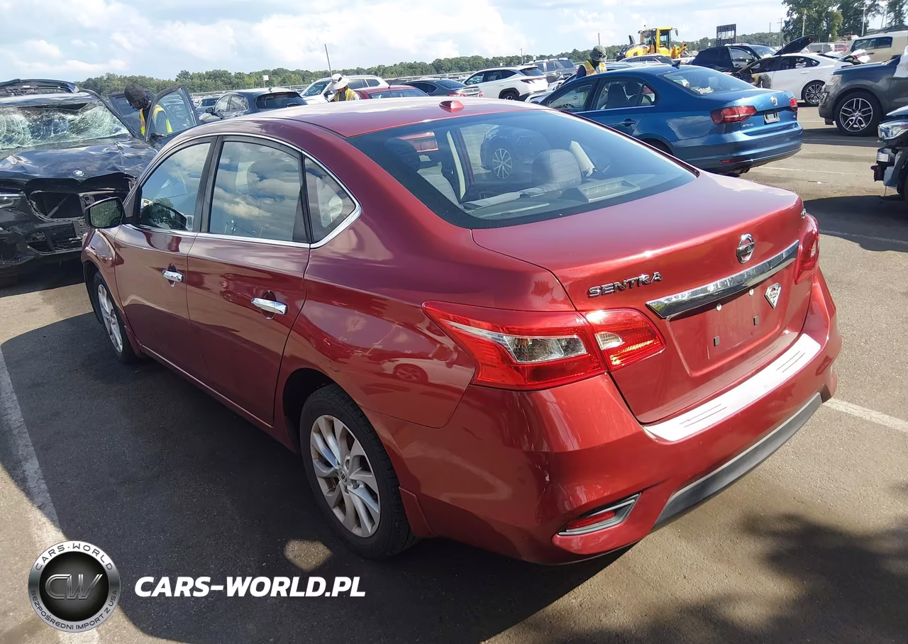 2017 Nissan Sentra Sv VIN:3N1AB7AP1HY247583 - 3