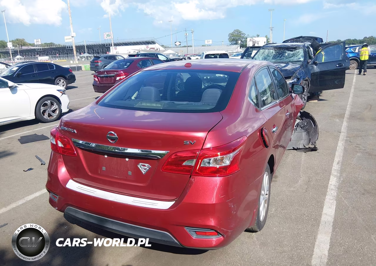 2017 Nissan Sentra Sv VIN:3N1AB7AP1HY247583 - 4