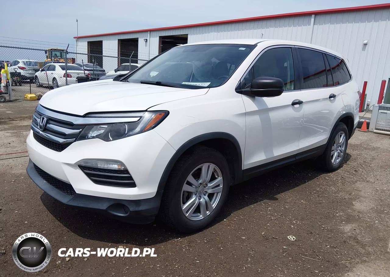 2016 Honda Pilot Lx VIN:5FNYF6H18GB109285 - 2