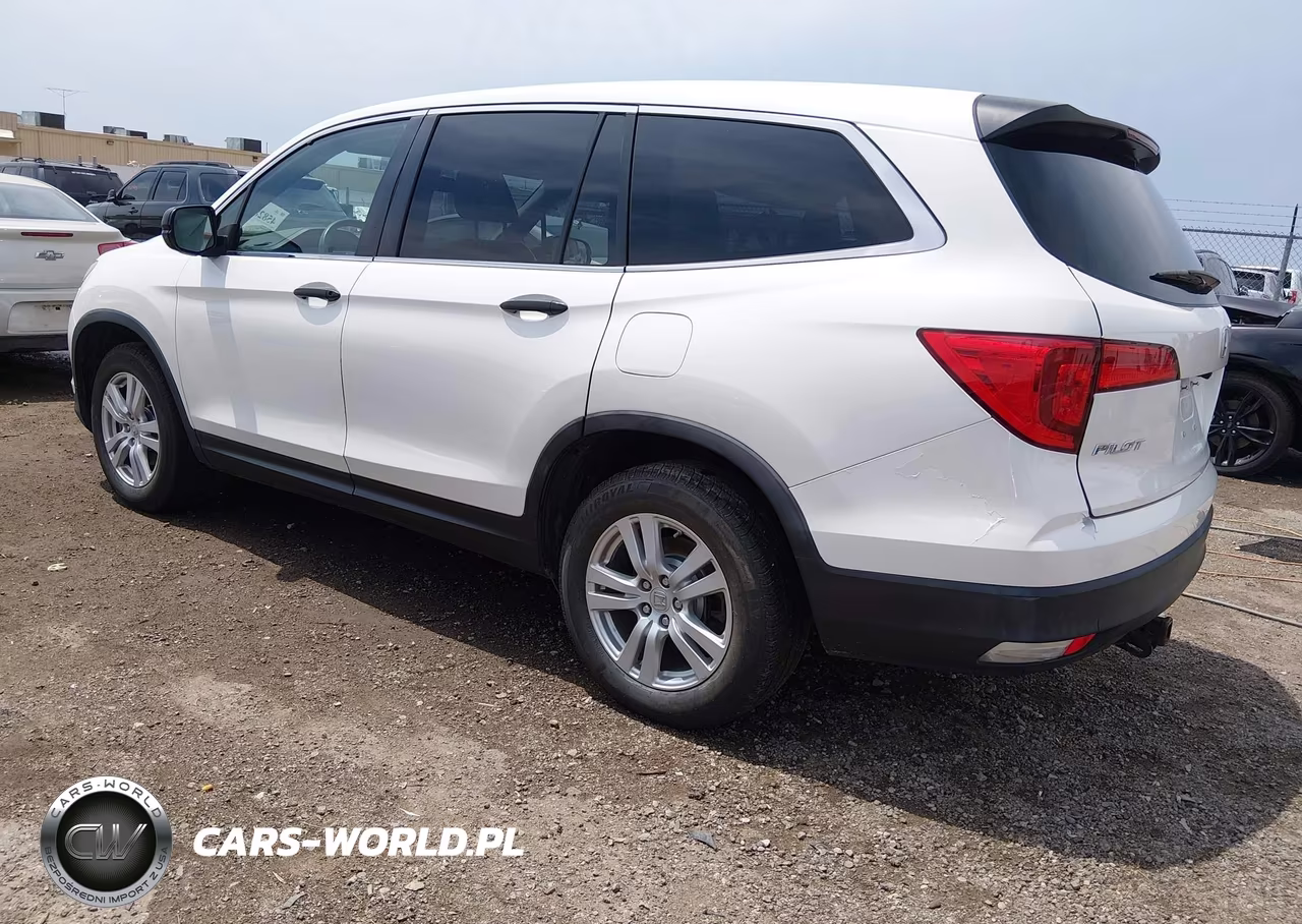 2016 Honda Pilot Lx VIN:5FNYF6H18GB109285 - 3
