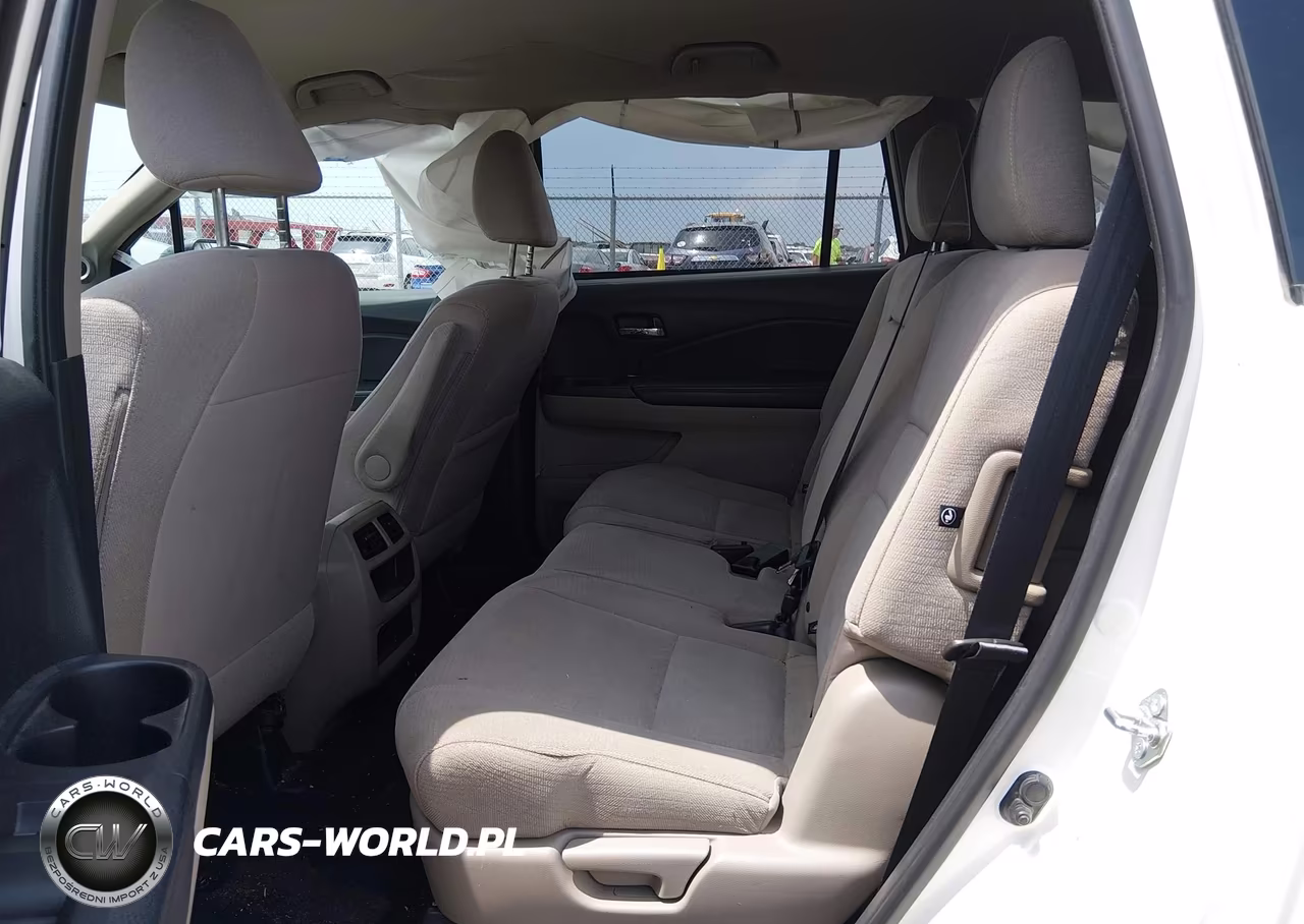 2016 Honda Pilot Lx VIN:5FNYF6H18GB109285 - 8