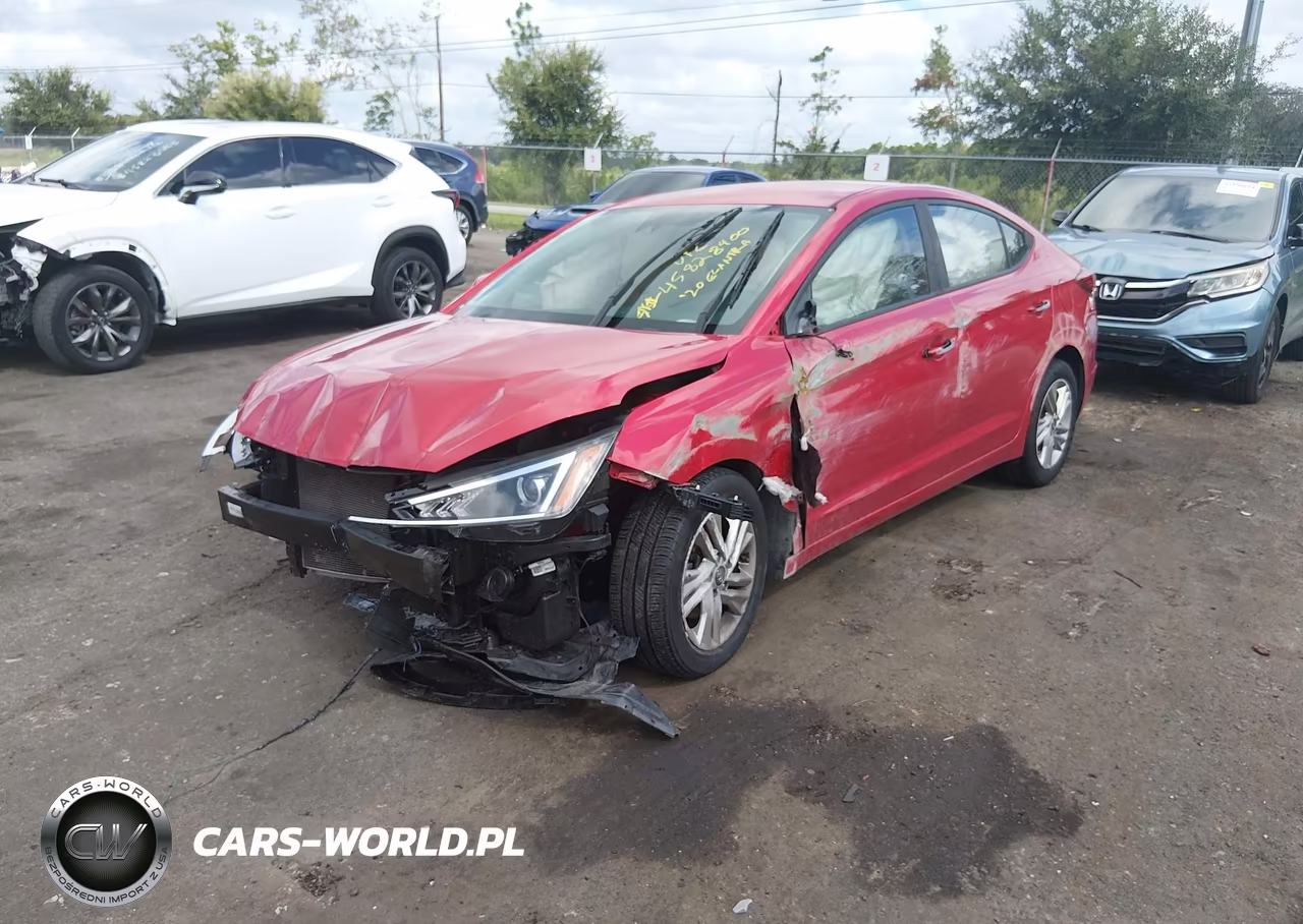 2020 Hyundai Elantra Sel VIN:5NPD84LF4LH566199 - 2