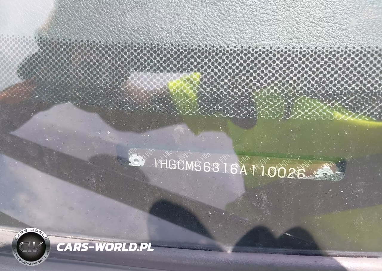 2006 Honda Accord 2.4 Se VIN:1HGCM56316A110026 - 12