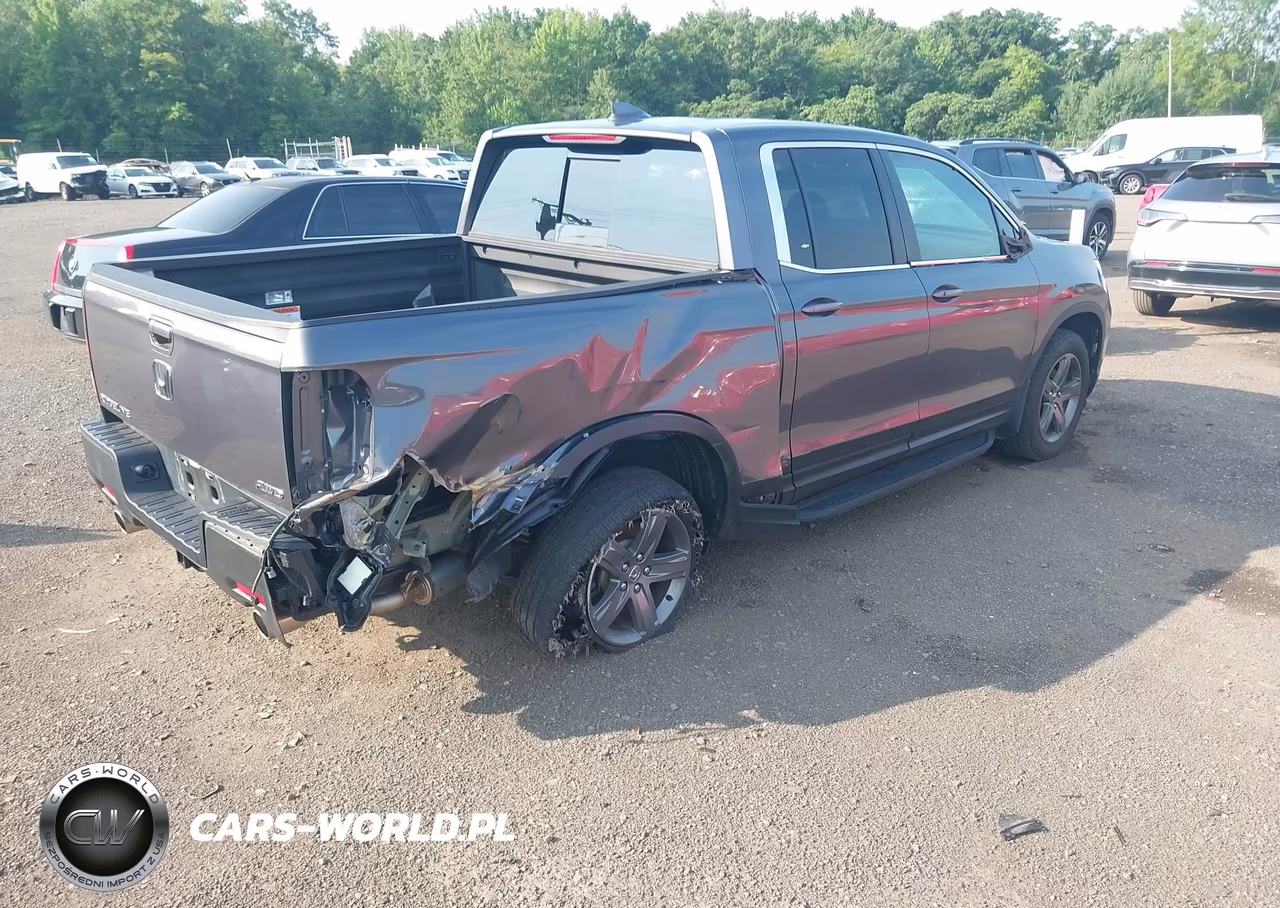 2023 Honda Ridgeline Rtl VIN:5FPYK3F51PB051799 - 4