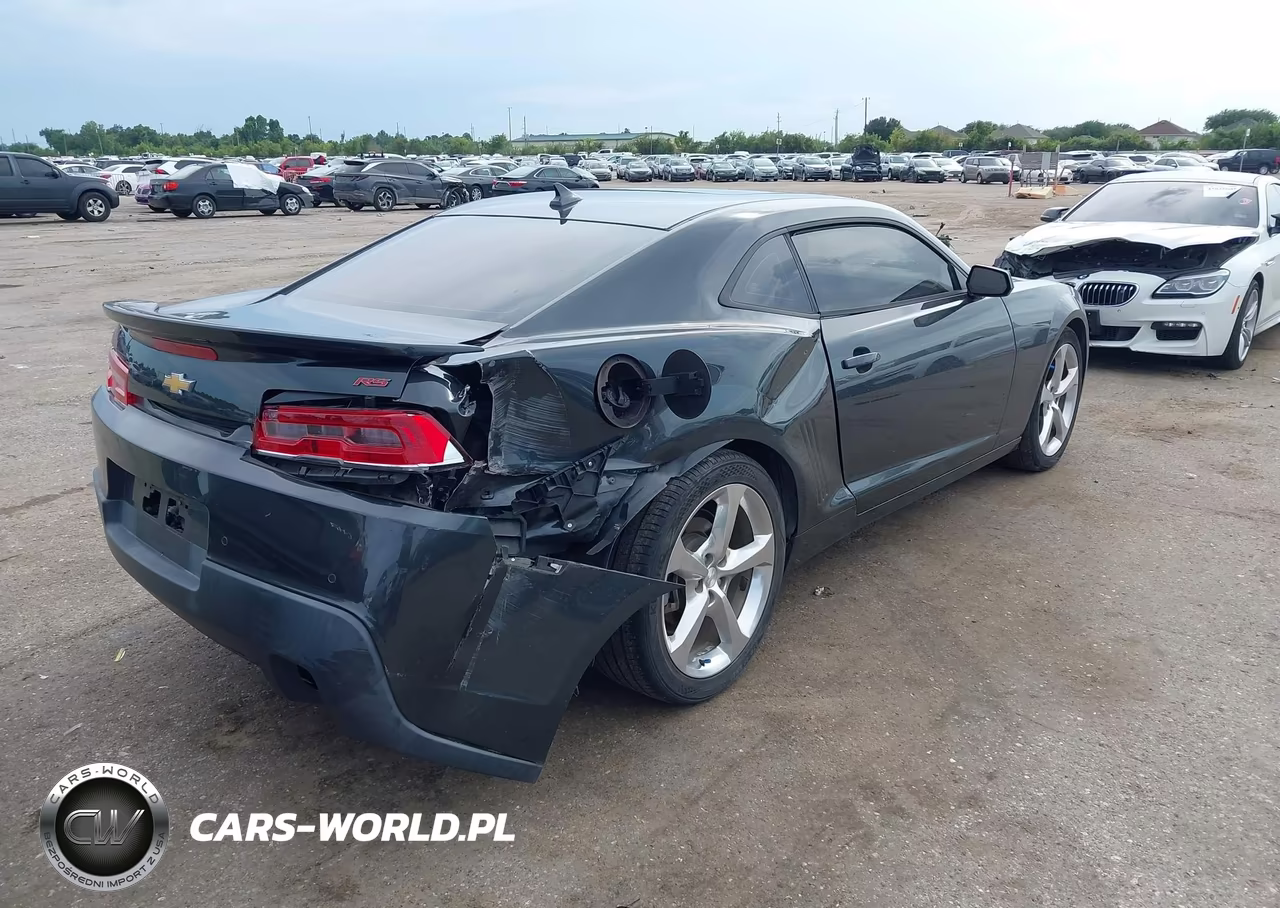 2015 Chevrolet Camaro 2Lt VIN:2G1FF1E3XF9154515 - 4