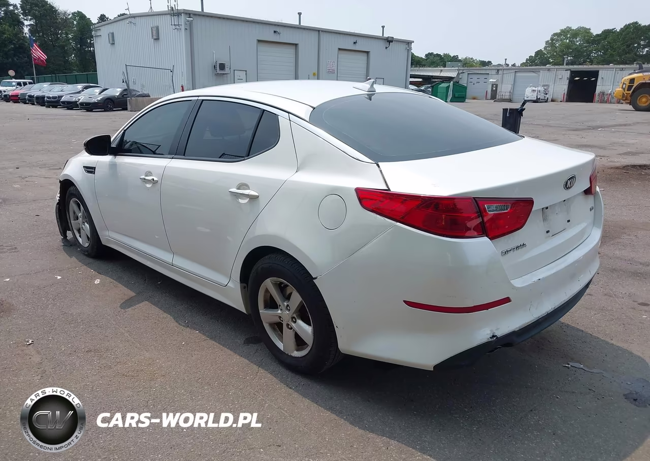 2015 Kia Optima Lx VIN:KNAGM4A74F5600874 - 3