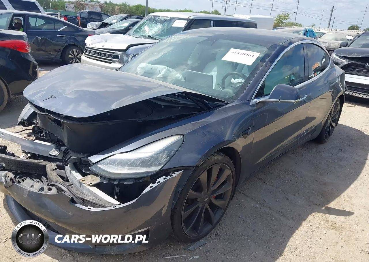 2020 Tesla Model 3 Performance Dual Motor All-Wheel Drive VIN:5YJ3E1EC0LF647818 - 2