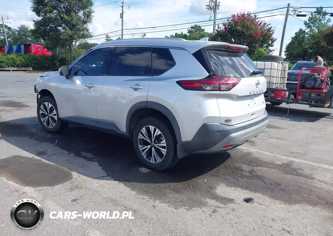 2021 Nissan Rogue Sv Fwd VIN:5N1AT3BA4MC848031 - 3