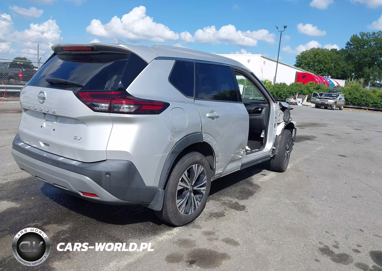 2021 Nissan Rogue Sv Fwd VIN:5N1AT3BA4MC848031 - 4