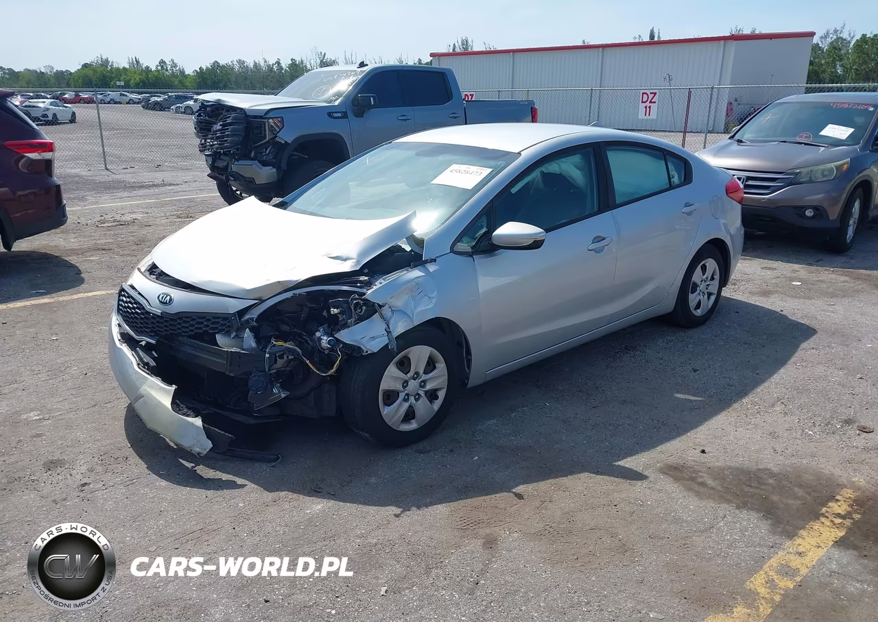 2016 Kia Forte Lx VIN:KNAFK4A64G5576053 - 2