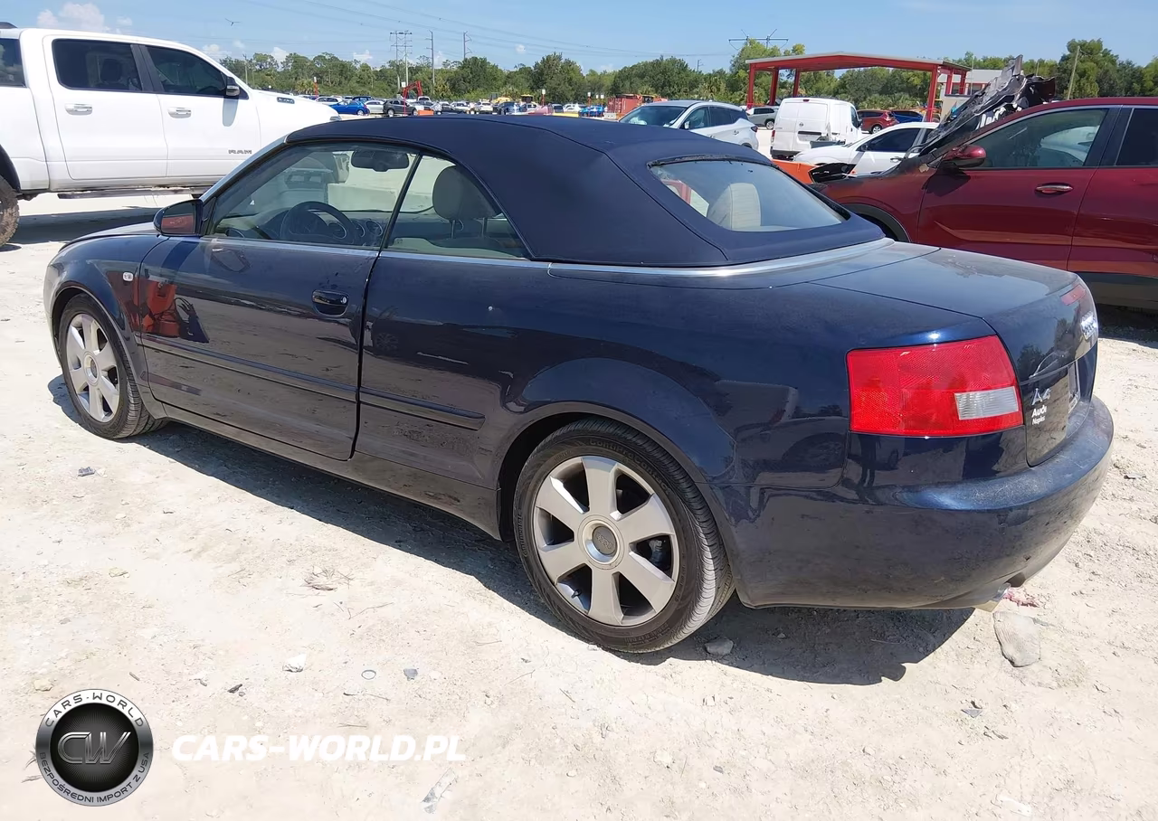 2006 Audi A4 1.8T VIN:WAUAC48H36K011307 - 3
