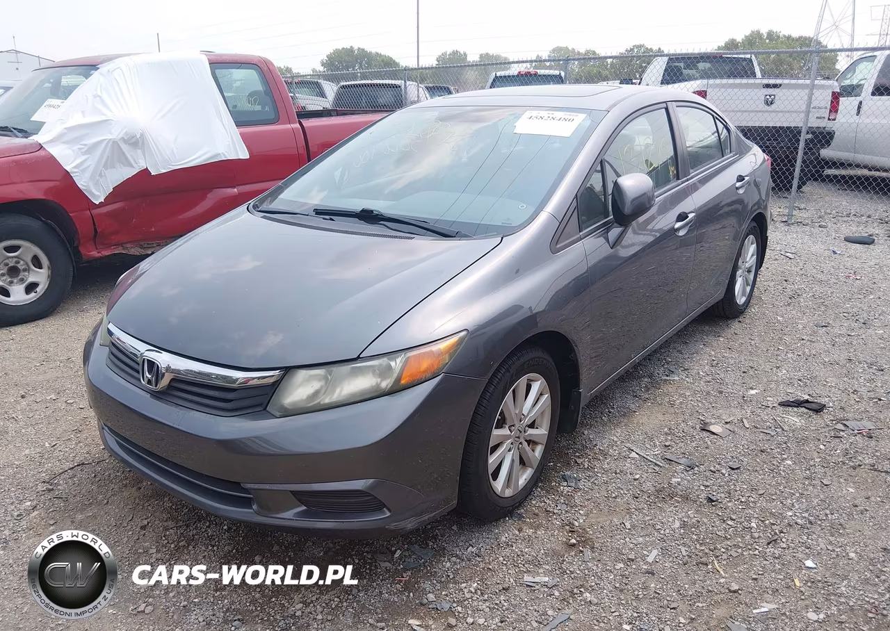 2012 Honda Civic Ex-L VIN:19XFB2F99CE047688 - 2