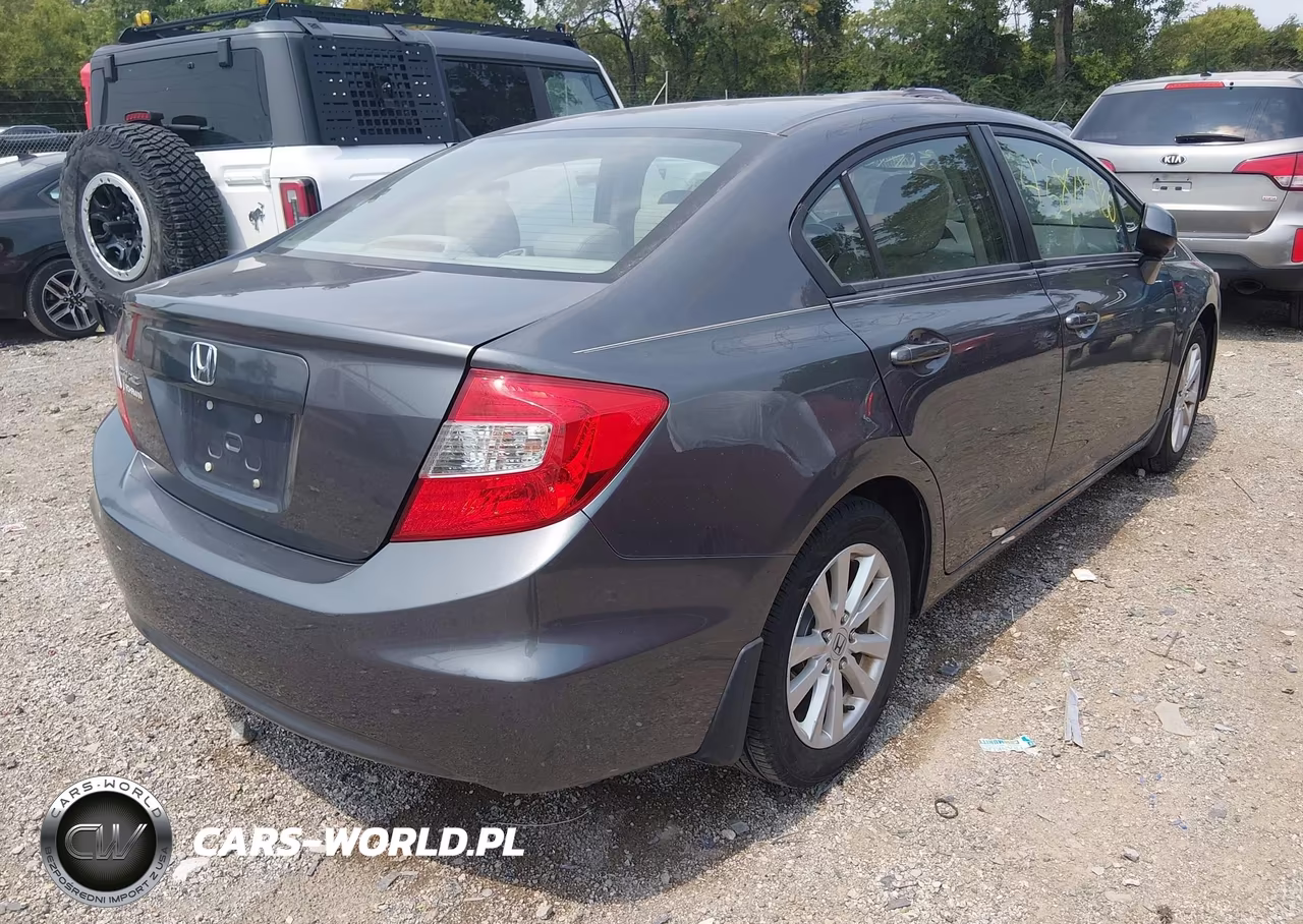 2012 Honda Civic Ex-L VIN:19XFB2F99CE047688 - 4