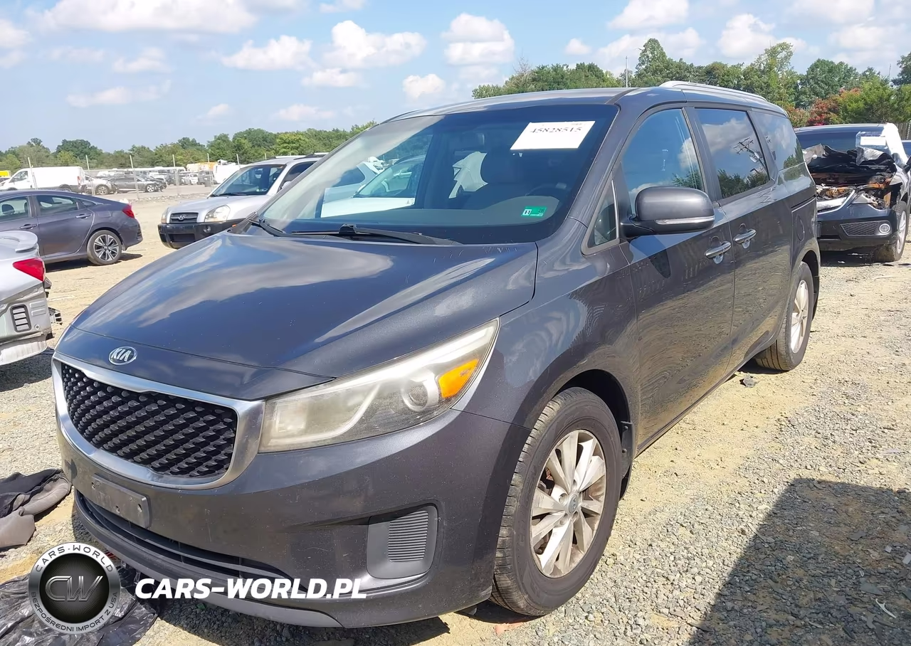 2015 Kia Sedona Lx VIN:KNDMB5C17F6019373 - 2