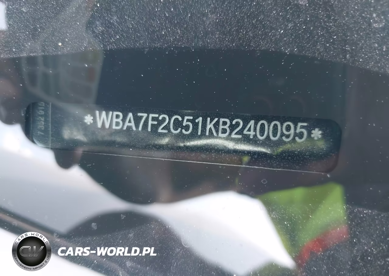 2019 BMW 750I xDrive VIN:WBA7F2C51KB240095 - 9