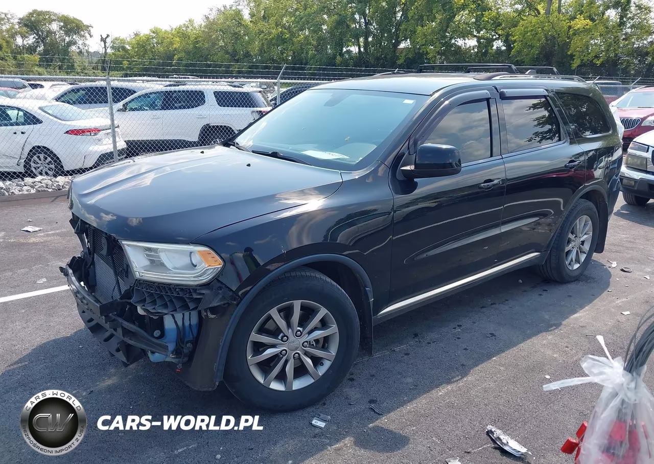 2017 Dodge Durango Sxt Rwd VIN:1C4RDHAG3HC724734 - 2