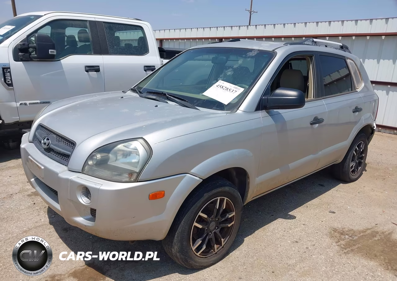 2007 Hyundai Tucson Gls VIN:KM8JM12B57U567638 - 2