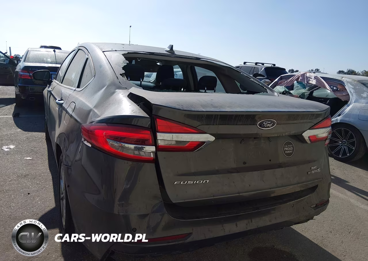 2019 Ford Fusion Hybrid Se VIN:3FA6P0LU5KR200093 - 6
