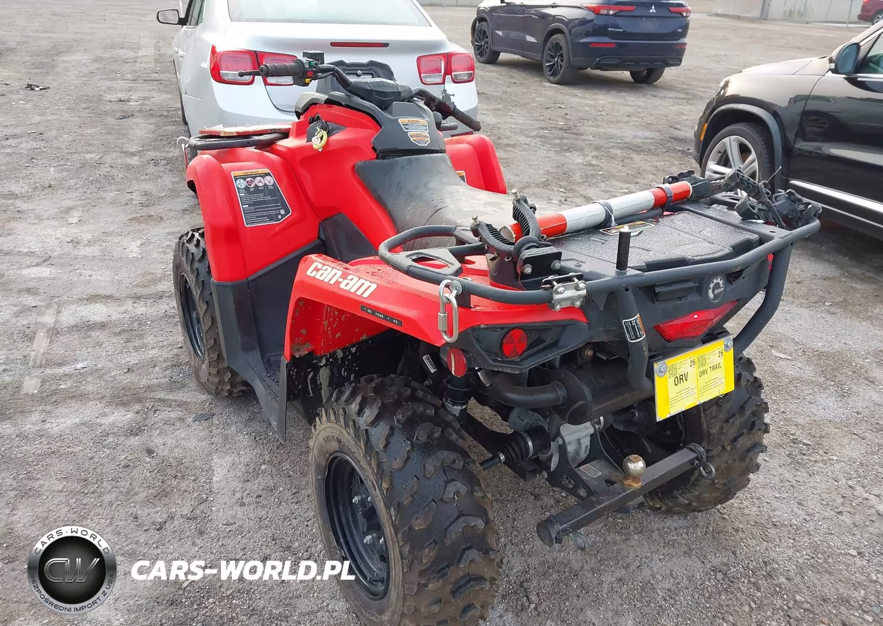 2022 Can-Am Outlander 570-570 Dps VIN:3JBLGAT43NJ000449 - 3