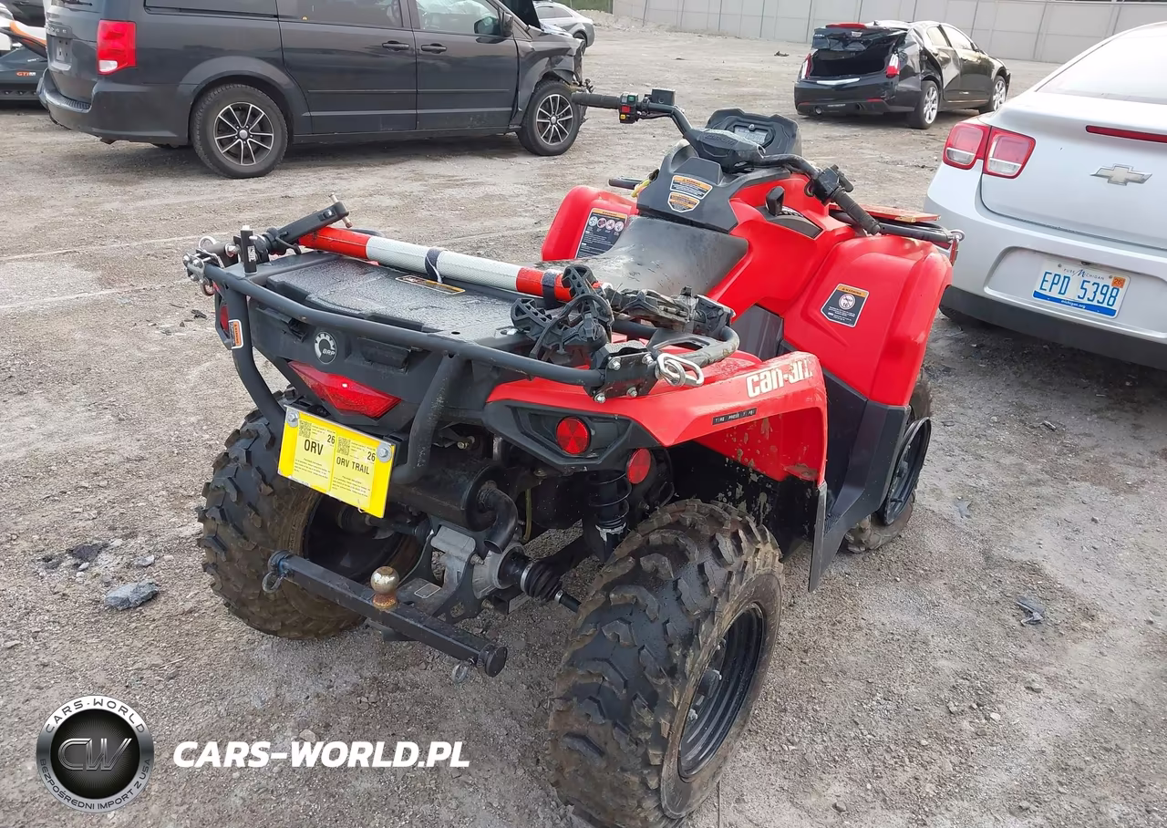 2022 Can-Am Outlander 570-570 Dps VIN:3JBLGAT43NJ000449 - 4