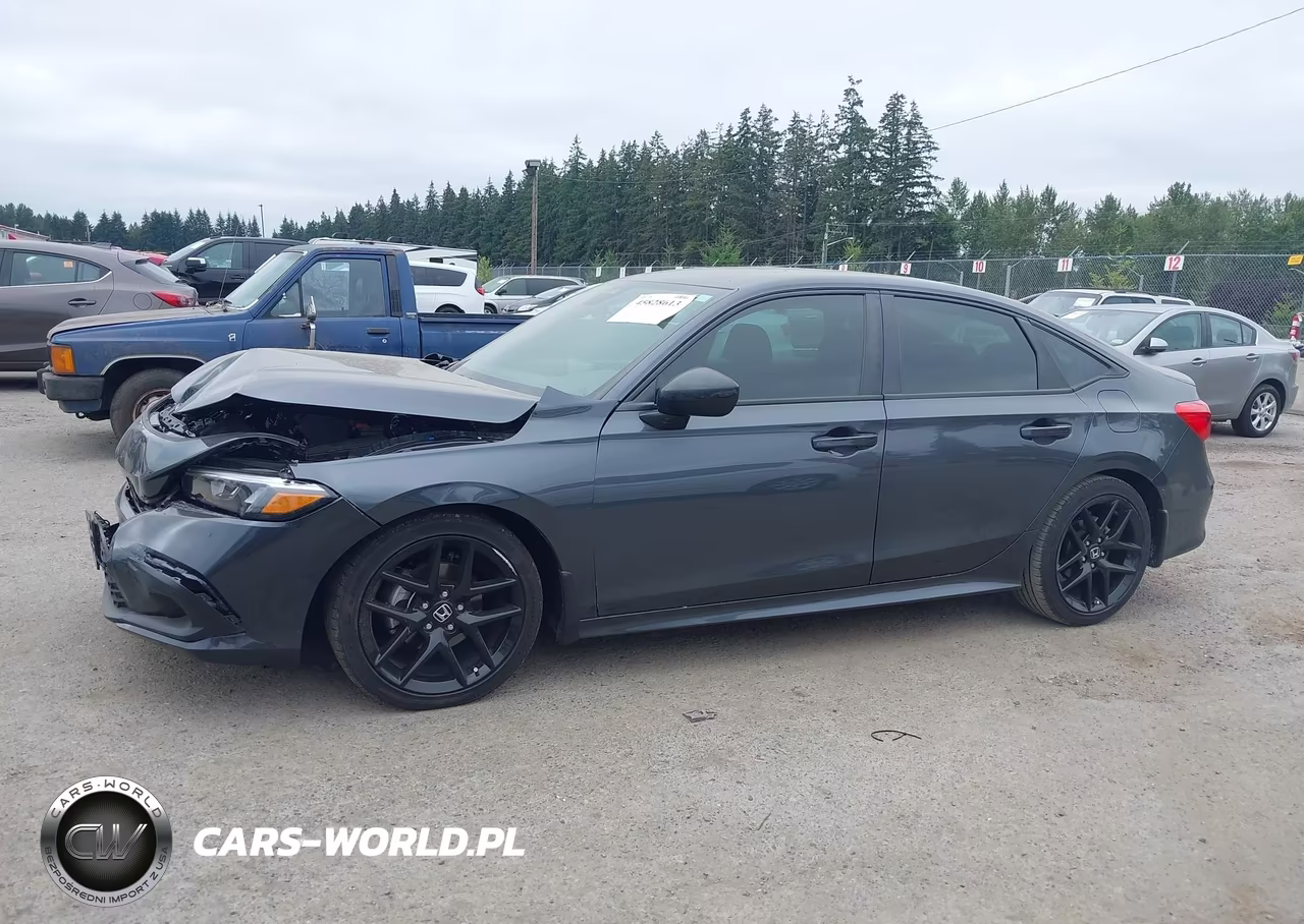 2022 Honda Civic Sport VIN:2HGFE2F54NH589116 - 14
