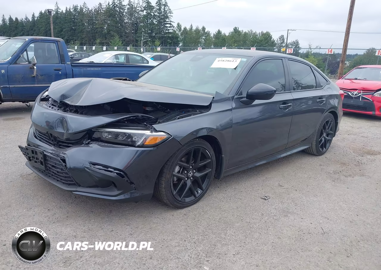 2022 Honda Civic Sport VIN:2HGFE2F54NH589116 - 2