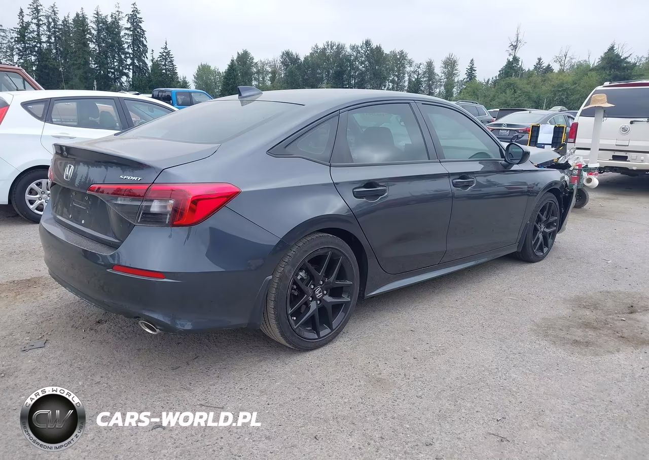 2022 Honda Civic Sport VIN:2HGFE2F54NH589116 - 4